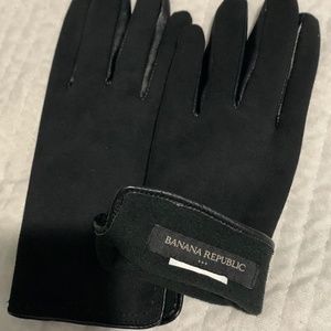 Banana Republic Gloves Black LIKE NEW